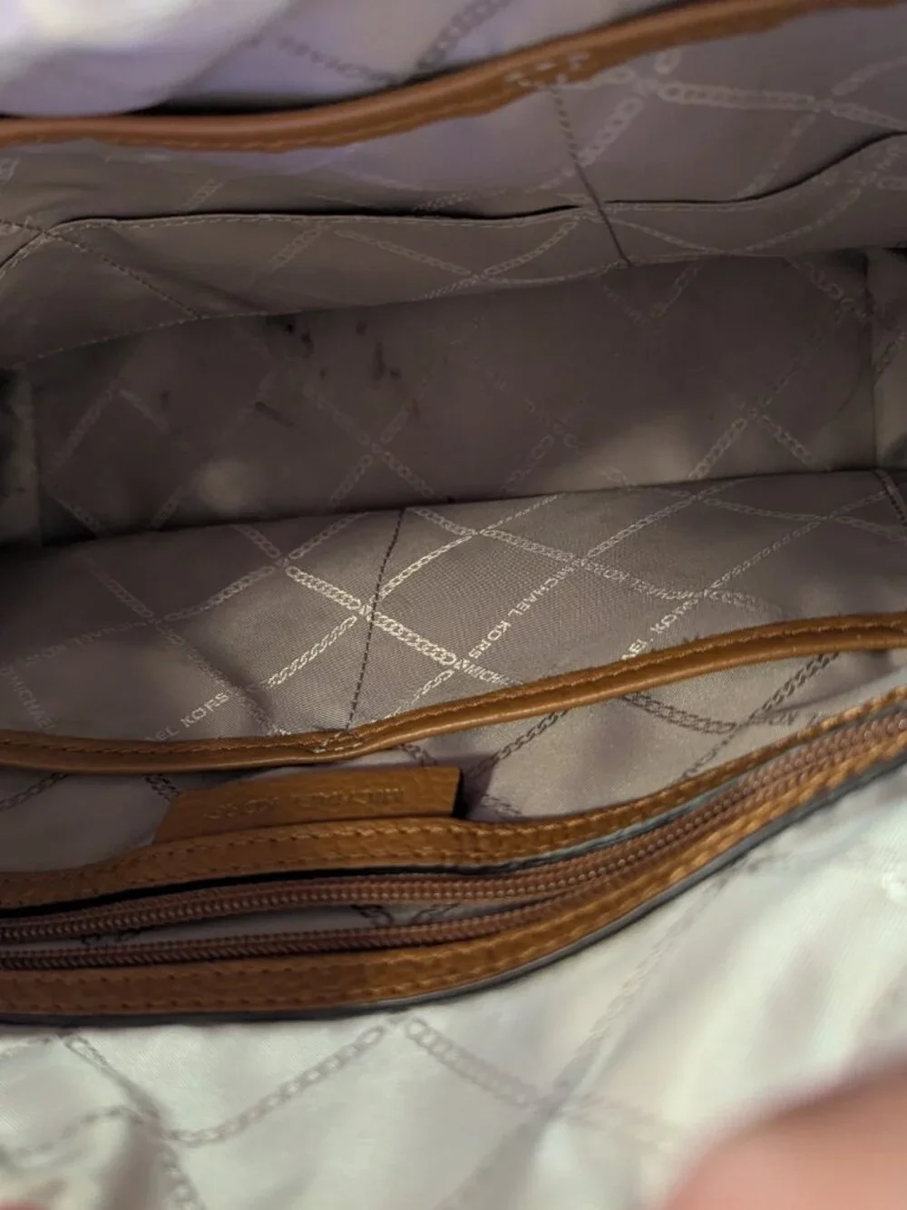Michael Kors Signature Logo Hobo Shoulder Bag